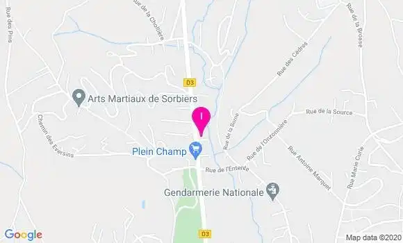 Localisation Cindy Duclos