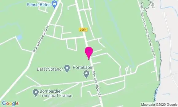 Localisation Cindy Van Bulck