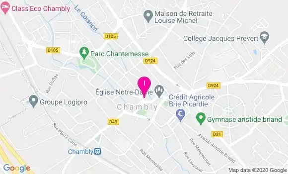 Localisation Caroline Blanchard