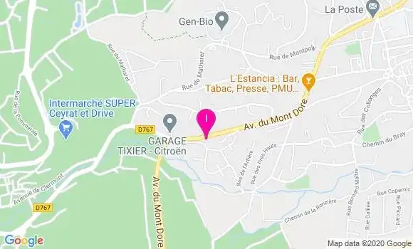 Localisation Malvina Chambas