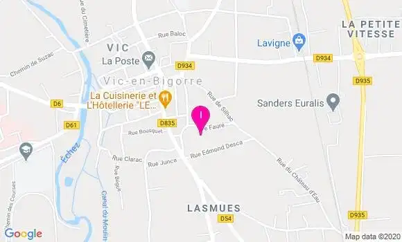 Localisation Marina Faucher