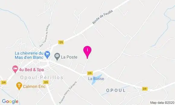 Localisation Adeline Campos
