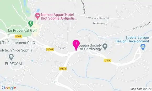 Localisation Christelle Rossi