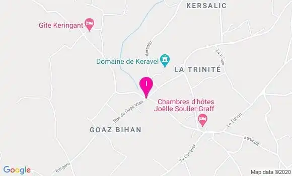 Localisation Isabelle Laguillier