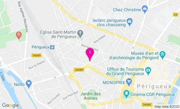 Localisation Geraldine Miral