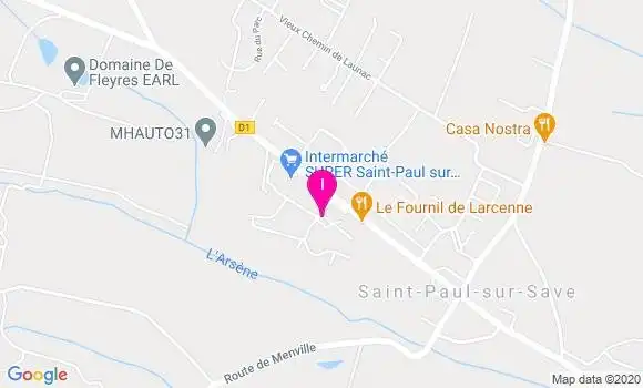 Localisation Sandrine Ramos