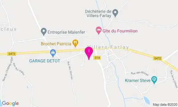 Localisation Olivia Icart