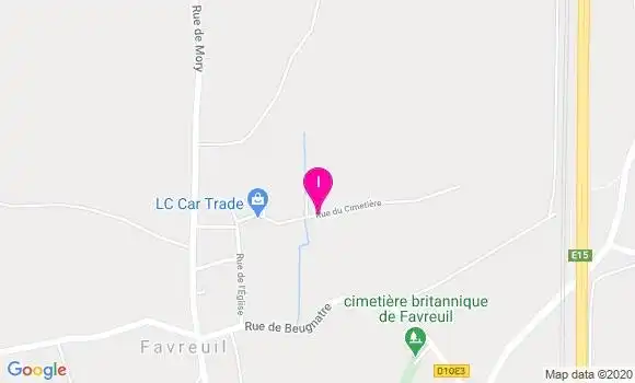 Localisation Alexandre Harnould