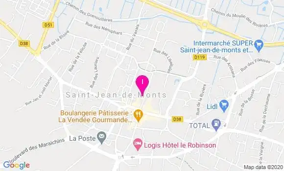 Localisation Emilie Pouvreau