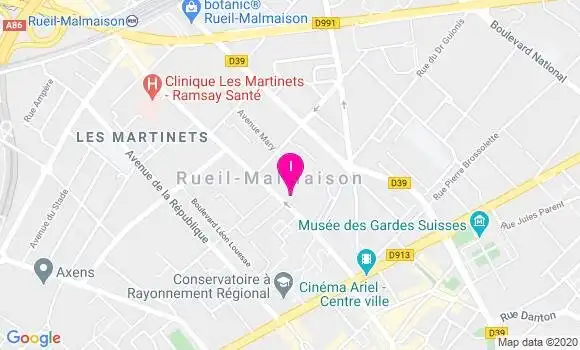 Localisation Emilie Giraud