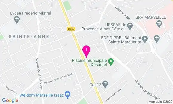 Localisation Candice Liccioni