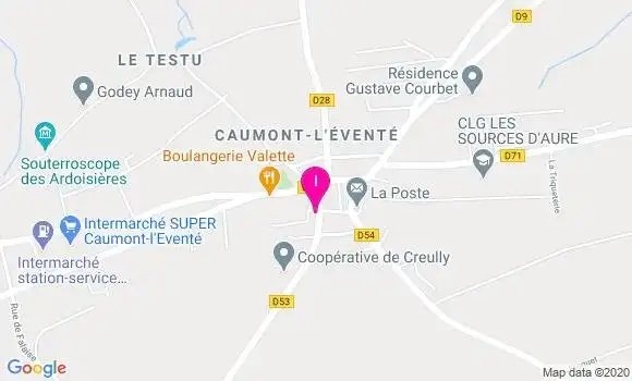 Localisation Isabelle Lemare