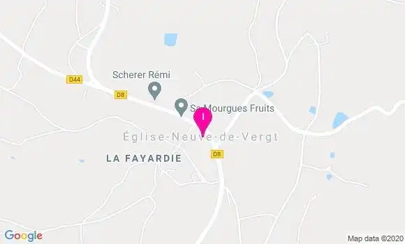 Localisation Fanny Bessou Maziere