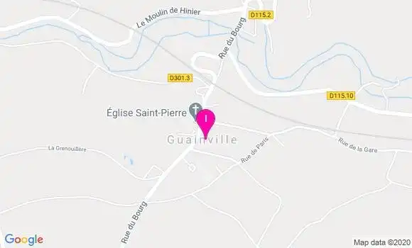 Localisation Samantha Laruelle