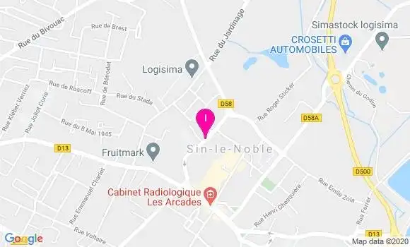 Localisation Antoine Cholet