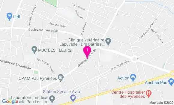 Localisation Melody Maurel