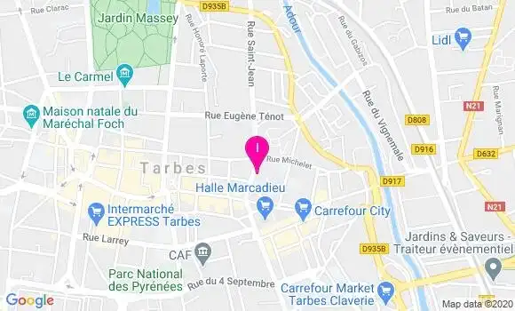 Localisation Rosemonde Ollivier