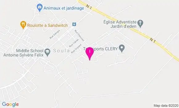 Localisation Indhira Magne