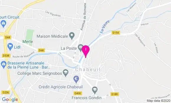 Localisation Virginie Riado