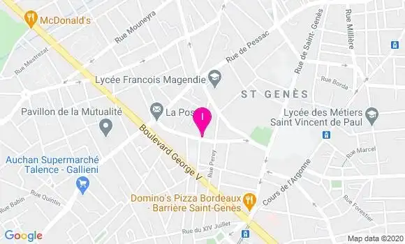 Localisation Lucile Gonzalez