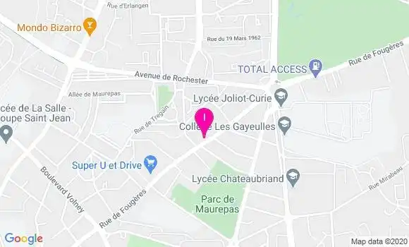 Localisation Kathalyne Bindel