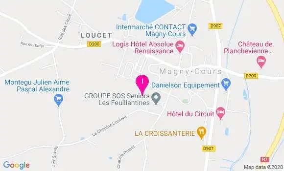 Localisation Sandrine Guilbert