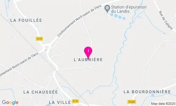 Localisation Karine Bouriez