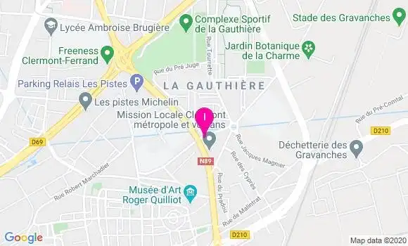 Localisation Raphael Vallas
