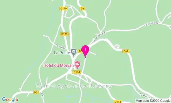 Localisation Sandrine Briat