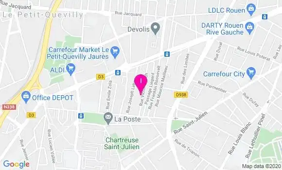 Localisation Thomas Gallien