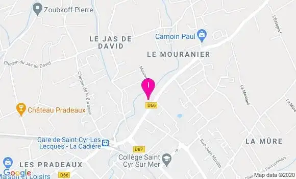 Localisation Karima Boukortt