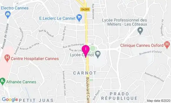Localisation Anais Potignon