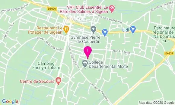 Localisation Sophie Deseure