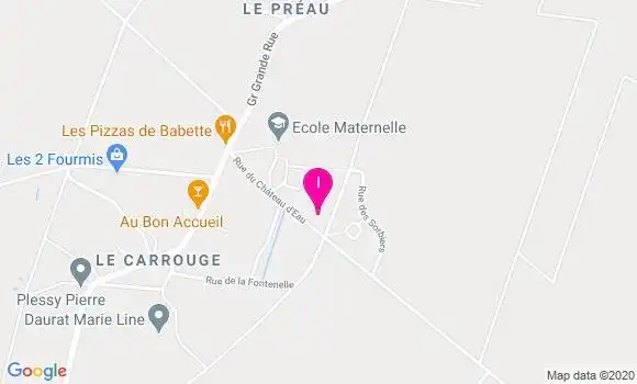Localisation Coralie Chaintreau