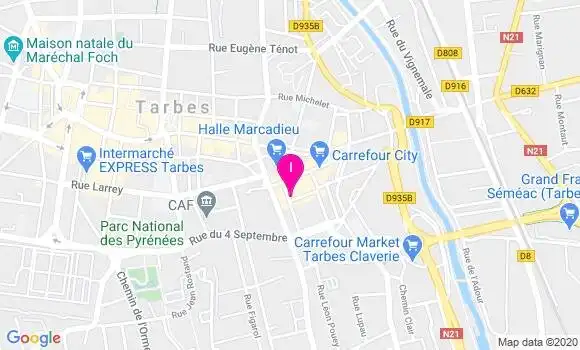 Localisation Emilie Migazzi Beaupuy