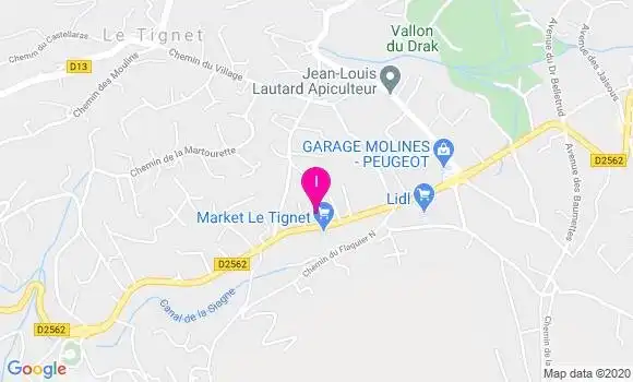 Localisation Geraldine Charmasson