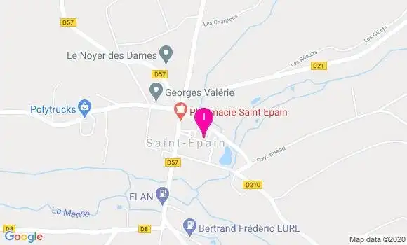 Localisation Aline Meinie