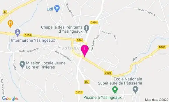 Localisation Julie Forestier