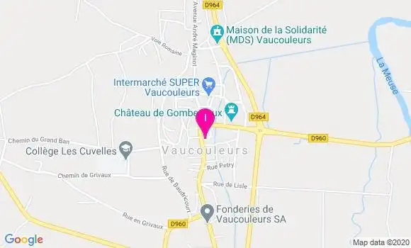 Localisation Isabelle Lamotte