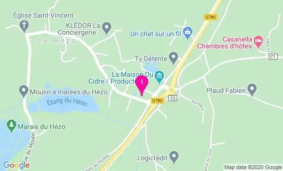 Localisation Laure Eveillard