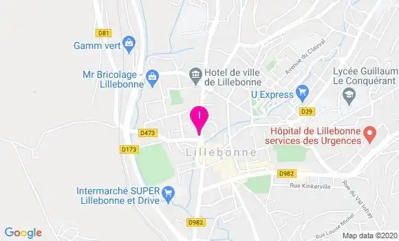 Localisation Berenice Avenel