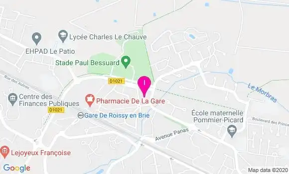 Localisation Emilie Lopez