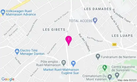Localisation Christine Caron
