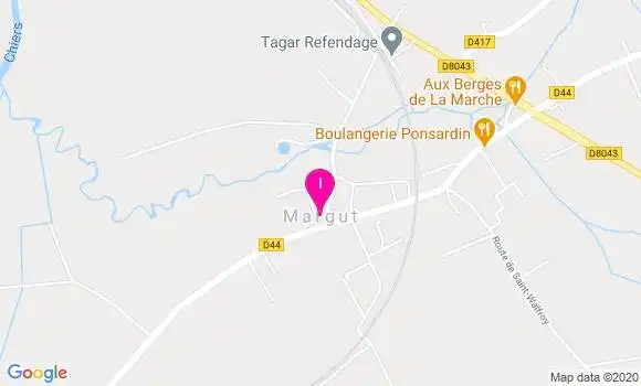 Localisation Virginie Magny