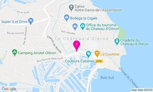 Localisation Isabelle Guinebert