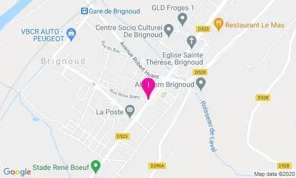 Localisation Irene Julien Saint Amand