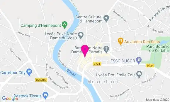 Localisation Astrid Hebert