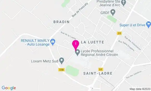 Localisation Muriel Brieckler