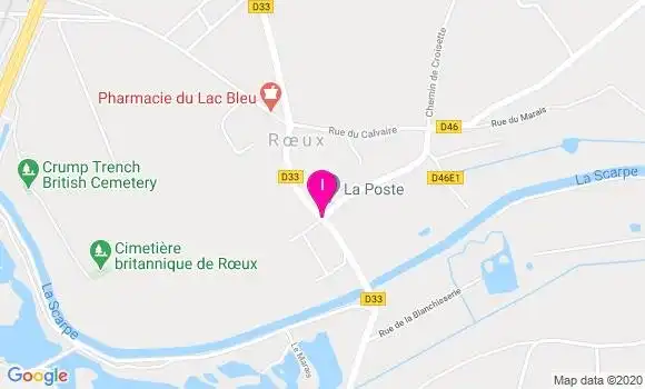 Localisation Maxime Roaux