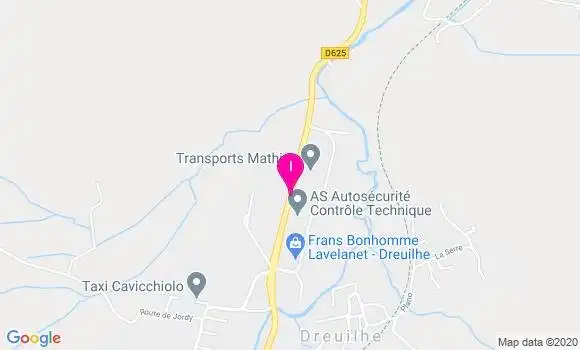 Localisation Corinne Santouil